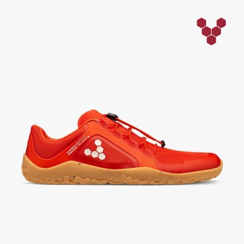 Vivobarefoot Primus Trail II FG Korall Løpesko Herre [7-MNXD]